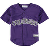 Colorado Rockies Toddler Home Replica Team Jersey/Purple