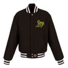 Oakland Athletics JH Design Women's Embroidered Logo All-Wool Jacket