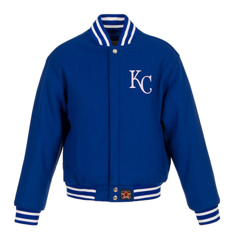 Kansas City Royals JH Design Women's Embroidered Logo All-Wool Jacket