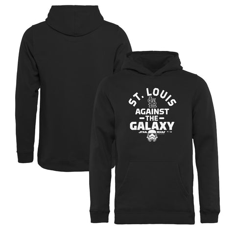St. Louis Cardinals   Youth MLB Star Wars Against The Galaxy Pullover Hoodie