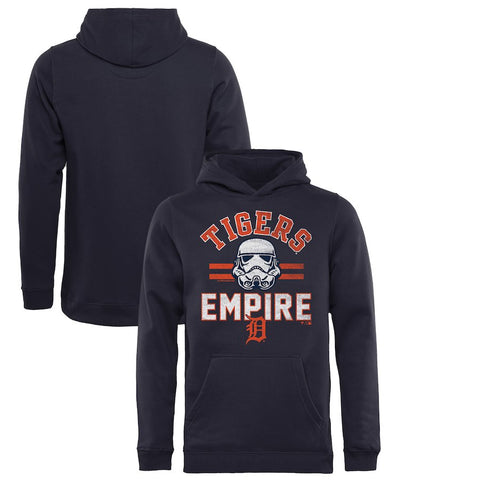 Detroit Tigers   Youth MLB Star Wars Empire Pullover Hoodie