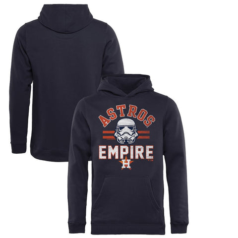 Houston Astros   Youth MLB Star Wars Empire Pullover Hoodie