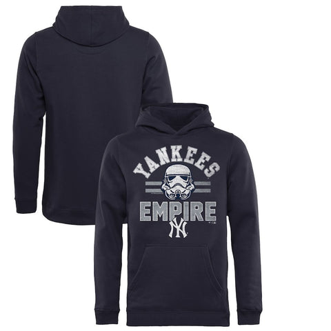 New York Yankees   Youth MLB Star Wars Empire Pullover Hoodie