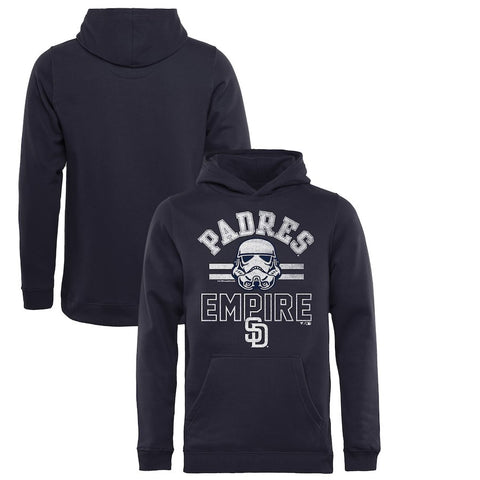 San Diego Padres   Youth MLB Star Wars Empire Pullover Hoodie