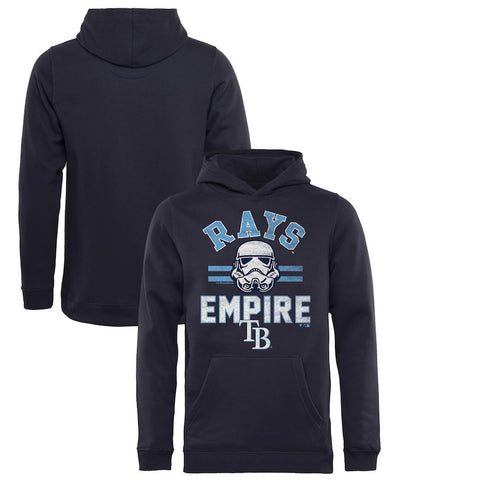 Tampa Bay Rays   Youth MLB Star Wars Empire Pullover Hoodie