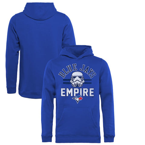 Toronto Blue Jays   Youth MLB Star Wars Empire Pullover Hoodie