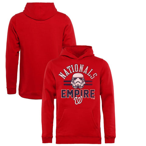 Washington Nationals   Youth MLB Star Wars Empire Pullover Hoodie