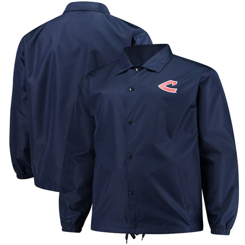 Cleveland Indians Majestic Big & Tall Heavy Jacket