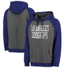 Los Angeles Dodgers   Straight Out Two-Tone Pullover Hoodie