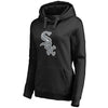 Chicago White Sox   Women's Static Logo Pullover Hoodie - Black