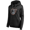 Baltimore Orioles   Women's Static Logo Pullover Hoodie - Black