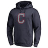 Cleveland Indians   Static Logo Pullover Hoodie - Navy