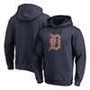 Detroit Tigers   Static Logo Pullover Hoodie - Navy