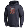 Detroit Tigers   Static Logo Pullover Hoodie - Navy