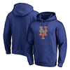 New York Mets   Static Logo Pullover Hoodie - Royal