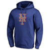 New York Mets   Static Logo Pullover Hoodie - Royal
