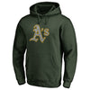Oakland Athletics   Static Logo Pullover Hoodie - Green