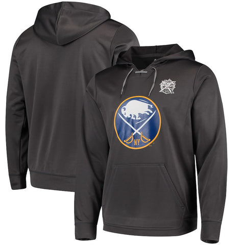 Buffalo Sabres Team Logo Fleece Hoodie - Charcoal