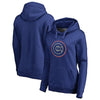 Chicago Cubs   Women's Static Logo Pullover Hoodie - Royal