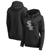 Chicago White Sox   Women's Static Logo Pullover Hoodie - Black