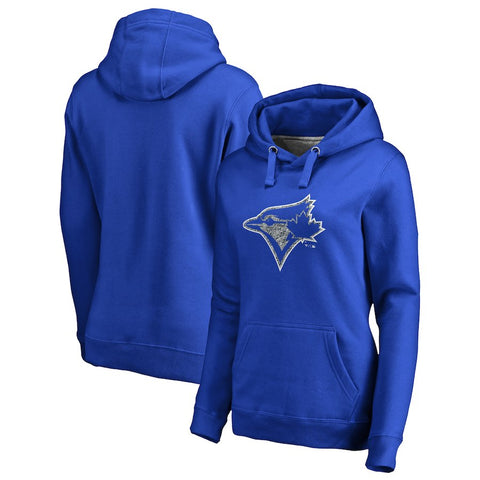 Toronto Blue Jays   Women's Static Logo Pullover Hoodie - Royal