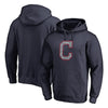 Cleveland Indians   Static Logo Pullover Hoodie - Navy