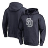 San Diego Padres   Static Logo Pullover Hoodie - Navy