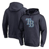 Tampa Bay Rays   Static Logo Pullover Hoodie - Navy