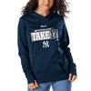 New York Yankees Majestic Women's 2017 Postseason Authentic Collection Streak Fleece Pullover Hoodie