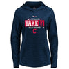 Cleveland Indians Majestic Women's 2017 Postseason Participant Streak Fleece Hoodie
