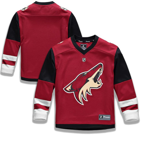 Arizona Coyotes   Youth Home Replica Blank Jersey