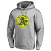 Oakland Athletics   Cooperstown Collection Huntington Big & Tall Pullover Hoodie - Heathered Gray