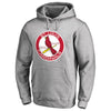 St. Louis Cardinals   Cooperstown Collection Huntington Big & Tall Pullover Hoodie - Heathered Gray