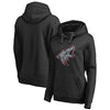 Arizona Coyotes   Women's Static Logo Pullover Hoodie - Black