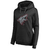 Arizona Coyotes   Women's Static Logo Pullover Hoodie - Black