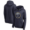 Buffalo Sabres   Women's Static Logo Pullover Hoodie - Navy