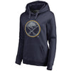 Buffalo Sabres   Women's Static Logo Pullover Hoodie - Navy