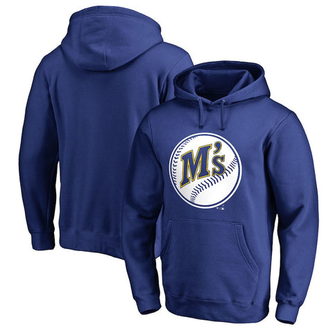 Seattle Mariners   Cooperstown Collection Huntington Big & Tall Pullover Hoodie