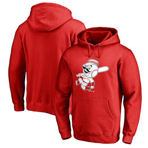 Cincinnati Reds   Cooperstown Collection Huntington Pullover Hoodie