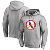 St. Louis Cardinals   Cooperstown Collection Huntington Big & Tall Pullover Hoodie - Heathered Gray