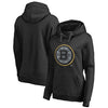 Boston Bruins   Women's Static Logo Pullover Hoodie - Black