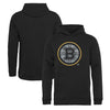 Boston Bruins   Youth Static Logo Pullover Hoodie - Black