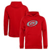 Carolina Hurricanes   Youth Static Logo Pullover Hoodie - Red