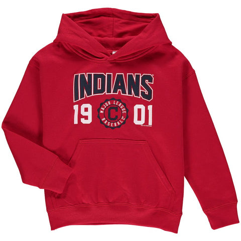 Cleveland Indians Soft as a Grape Youth Team Pullover Hoodie