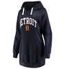 Detroit Tigers Soft as a Grape Women's Oversized French Terry Pullover Hoodie