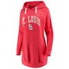 St. Louis Cardinals Soft as a Grape Women's Oversized French Terry Pullover Hoodie