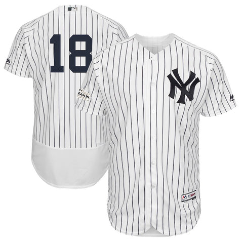 Didi Gregorius New York Yankees Majestic 2017 Postseason Flex Base Player Jersey