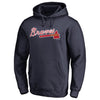 Atlanta Braves   Team Wordmark Pullover Hoodie