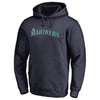 Seattle Mariners   Team Wordmark Pullover Hoodie