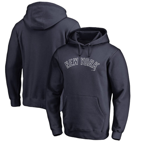New York Yankees   Wordmark Big and Tall Pullover Hoodie